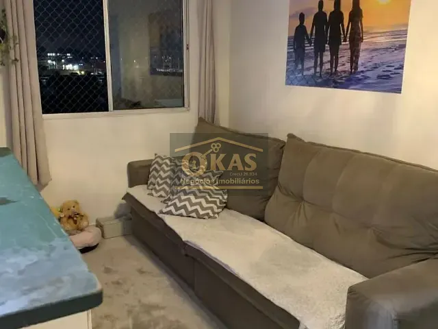 Apartamento 2 quartos e 1 banheiro, à venda, no bairro Jundiapeba em Mogi das Cruzes