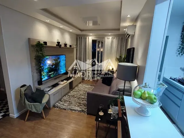 Apartamento 3 quartos e 2 banheiros, à venda, no bairro Pagani em Palhoça