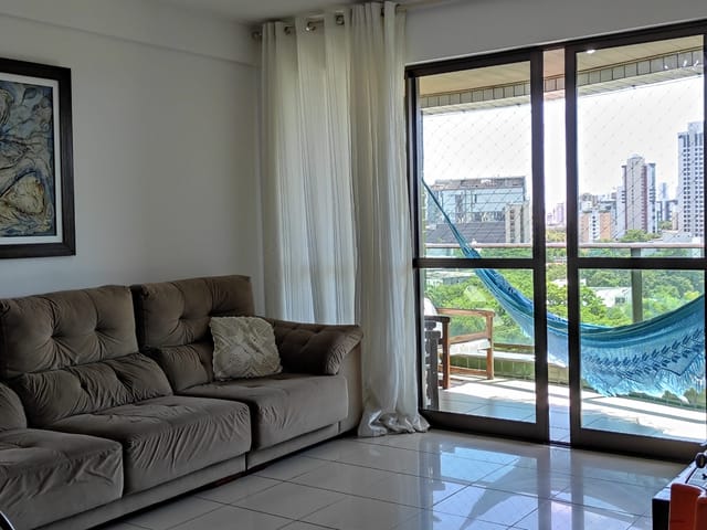 Foto do Apartamento - Apartamento à venda com 152m², 4 dormitórios sendo 2 suítes e 3 vagas no Edf. Maria Amélia, Recife, Recife, PE | Tânia Macêdo Imóveis