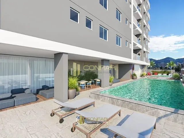 Apartamento 2 quartos e 1 banheiro, à venda, no bairro Tabuleiro dos Oliveiras em Itapema