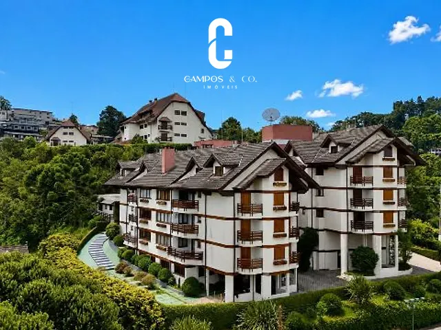 Apartamento 4 quartos e 5 banheiros, à venda, no bairro Jardim Belvedere em Campos do Jordão