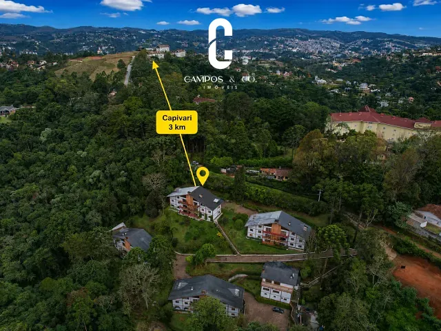 Apartamento 3 quartos e 2 banheiros, à venda, no bairro Vila Floresta em Campos do Jordão