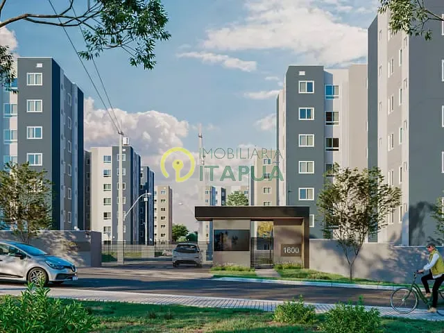 Apartamento 2 quartos e 1 banheiro, à venda, no bairro Jardim Padovani em Londrina