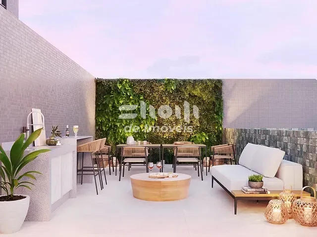 Apartamento com 56m² 2 quartos e 2 banheiros, à venda, no bairro Poço em Cabedelo