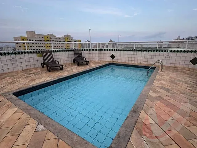 Apartamento com 66m² 1 quarto e 1 banheiro, à venda, no bairro Ocian em Praia Grande