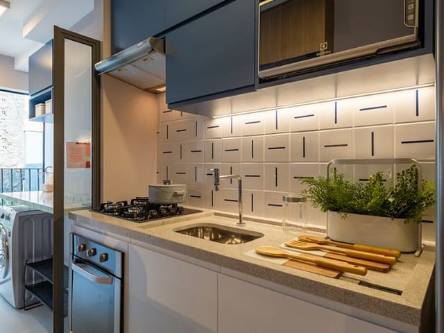 Foto do Apartamento - Apartamento em obras com 1 dormitório e varanda na Vila Pompéia, ao lado da futura estação Sesc Pompéia. Conheça. | Vion Imóveis