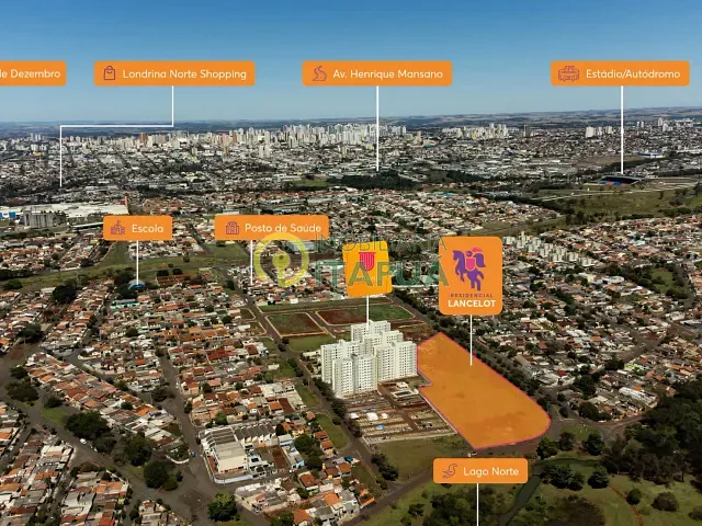 Apartamento 2 quartos e 1 banheiro, à venda, no bairro Paraíso em Londrina