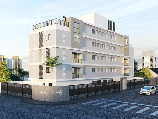 Apartamento com 51m² 2 quartos e 1 banheiro, à venda, no bairro Altiplano Cabo Branco em João Pessoa