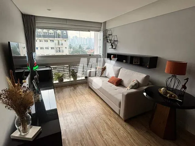 Apartamento 2 quartos e 3 banheiros, à venda, no bairro Brooklin Novo em São Paulo