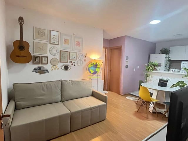 Apartamento 2 quartos e 1 banheiro, à venda, no bairro Praeirinho em Cuiabá