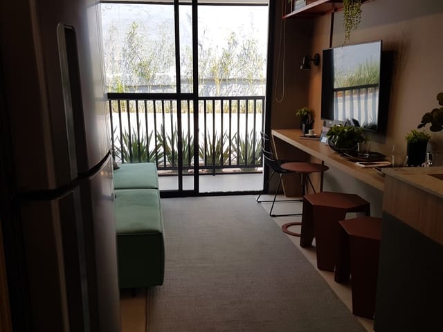 Foto do Apartamento - Apartamento pronto com 1 dormitório e varanda na Vila Pompéia, ao lado da futura estação Sesc Pompéia. Conheça. | Vion Imóveis