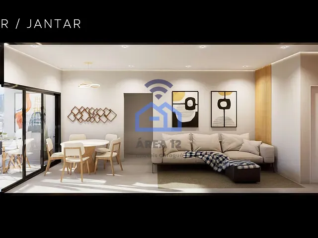 Apartamento com 69m² 2 quartos e 3 banheiros, à venda, no bairro Martim de Sá em Caraguatatuba