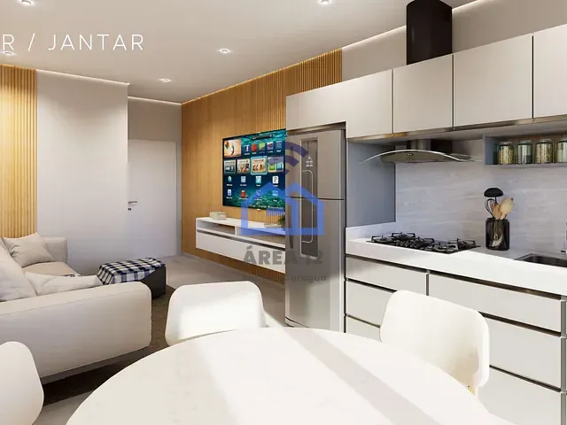 Apartamento com 69m² 2 quartos e 3 banheiros, à venda, no bairro Martim de Sá em Caraguatatuba
