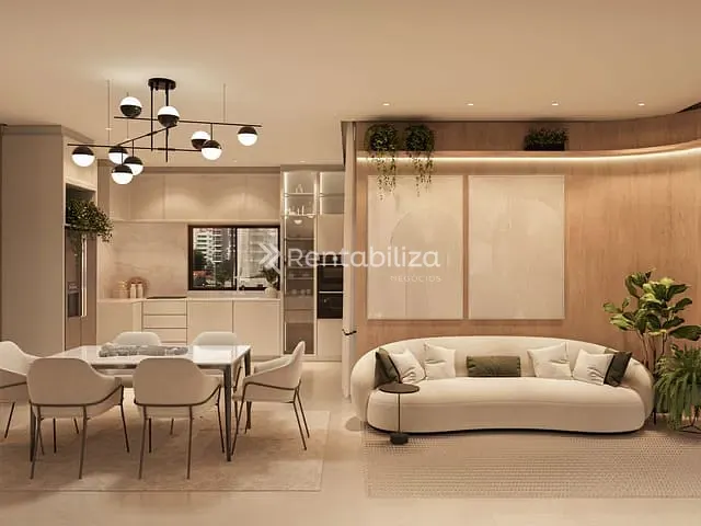 Apartamento 3 quartos e 1 banheiro, à venda, no bairro Meia Praia em Itapema
