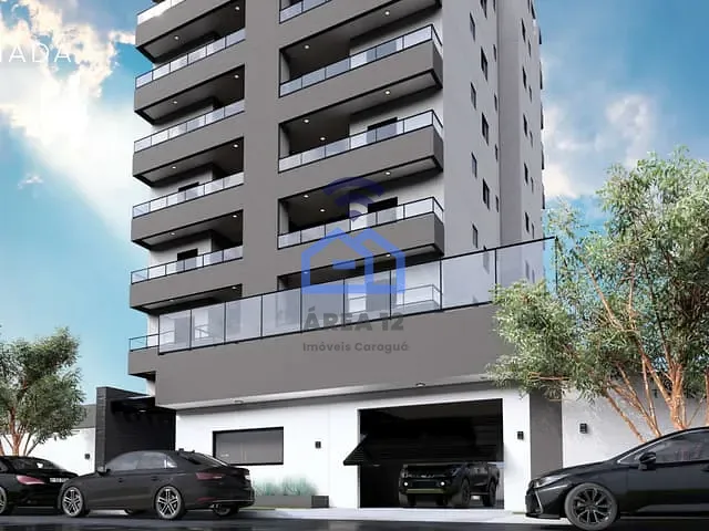 Apartamento com 99m² 2 quartos e 1 banheiro, à venda, no bairro Martim de Sá em Caraguatatuba