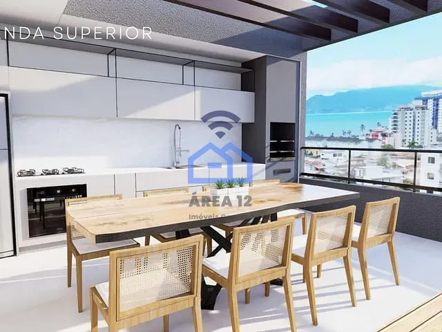 Apartamento com 99m² 2 quartos e 1 banheiro, à venda, no bairro Martim de Sá em Caraguatatuba