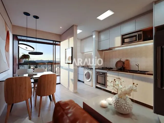 Apartamento 3 quartos e 2 banheiros, à venda, no bairro Dom Bosco em Itajaí
