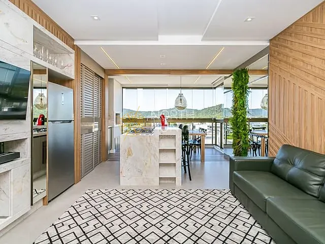 Apartamento com 131m² 2 quartos e 3 banheiros, para alugar, no bairro Jurerê Internacional em Florianópolis