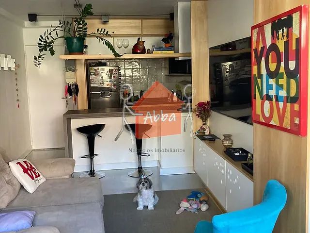 Apartamento com 55m² 1 quarto e 1 banheiro, à venda, no bairro Jardim das Acácias em São Paulo