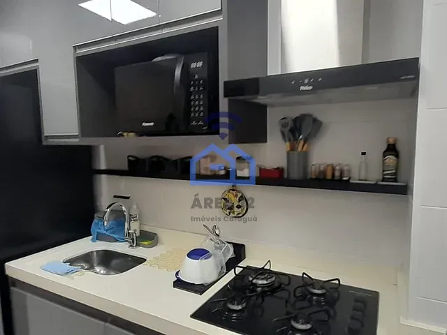 Apartamento com 73m² 2 quartos e 2 banheiros, à venda, no bairro Martim de Sá em Caraguatatuba