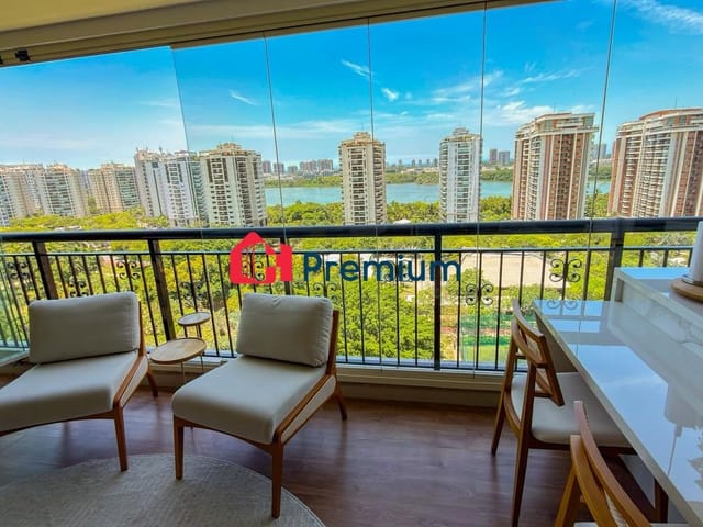 Apartamento 4 quartos e 5 banheiros, à venda, no bairro Barra da Tijuca em Rio de Janeiro