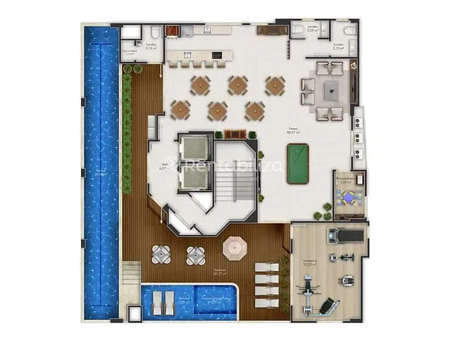Apartamento 3 quartos e 1 banheiro, à venda, no bairro Centro em Itapema