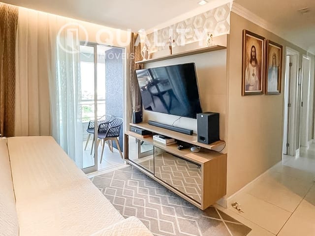 Apartamento 3 quartos e 3 banheiros, à venda, no bairro Parque Araxá em Fortaleza