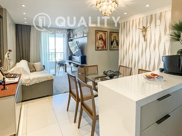 Apartamento 3 quartos e 3 banheiros, à venda, no bairro Parque Araxá em Fortaleza