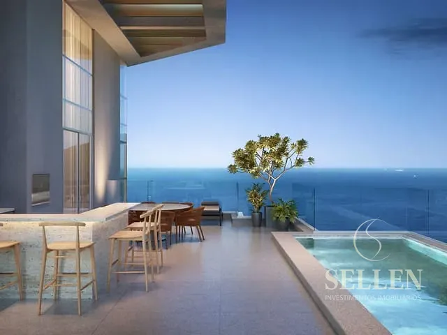 Apartamento com 265m² 4 quartos e 5 banheiros, à venda, no bairro Centro em Balneário Camboriú