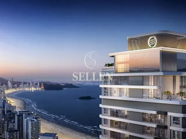 Apartamento com 265m² 4 quartos e 5 banheiros, à venda, no bairro Centro em Balneário Camboriú