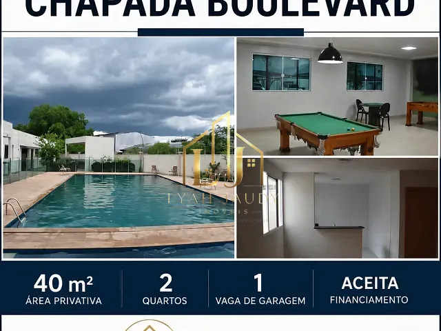 Apartamento com 52m² 2 quartos e 1 banheiro, à venda, no bairro Bela Marina em Cuiabá