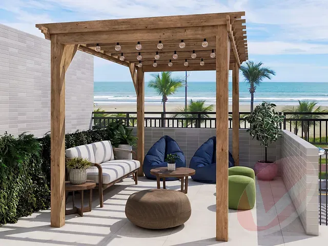Apartamento 1 quarto e 1 banheiro, à venda, no bairro Flórida em Praia Grande