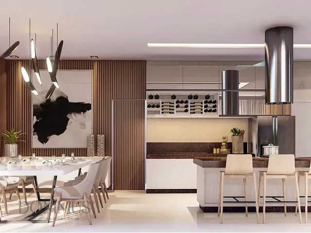 Apartamento com 206m² 4 quartos e 5 banheiros, à venda, no bairro Serenata em Timóteo