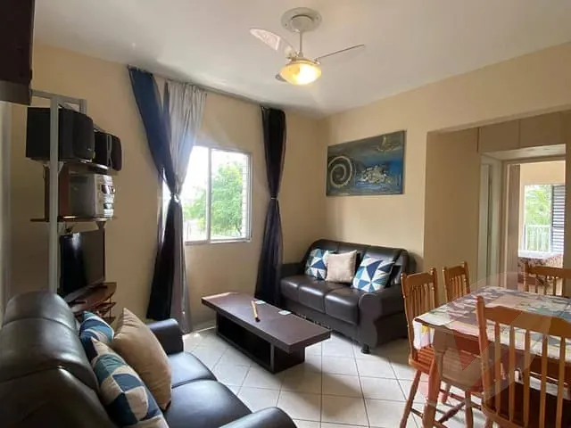 Apartamento 2 quartos e 1 banheiro, à venda, no bairro Caiçara em Praia Grande