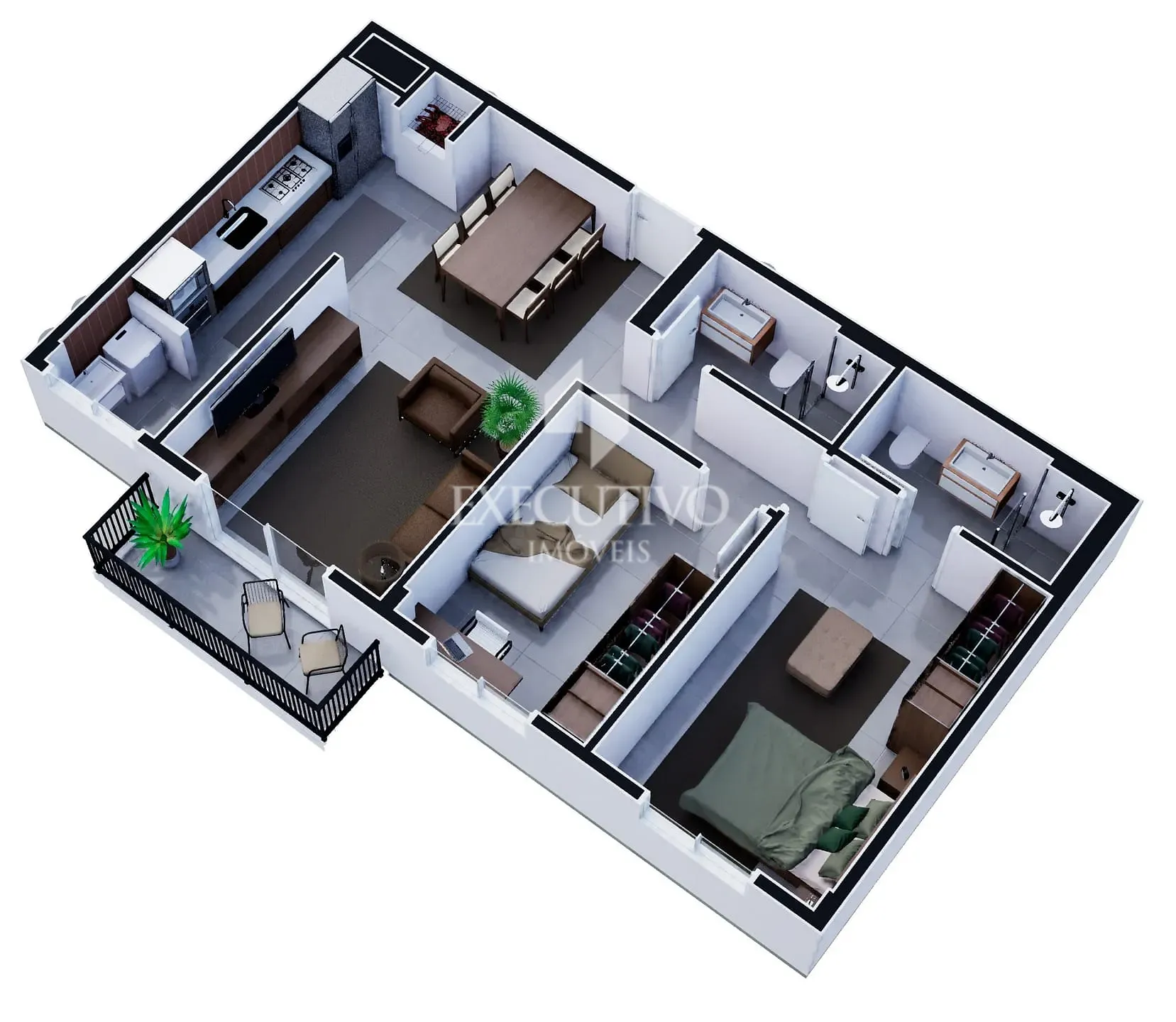 Apartamento, 2 quartos, 82 m² - Foto 10