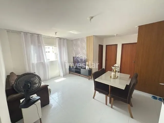 Apartamento com 59m² 2 quartos e 1 banheiro, à venda, no bairro Três Irmãs em Campina Grande