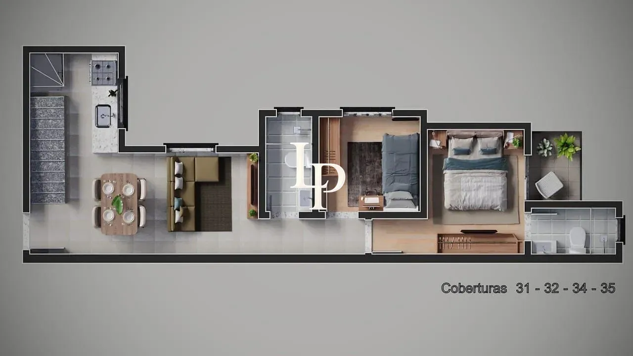 Cobertura, 2 quartos, 93 m² - Foto 13