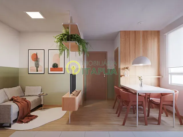 Apartamento 2 quartos e 1 banheiro, à venda, no bairro Jardim Padovani em Londrina