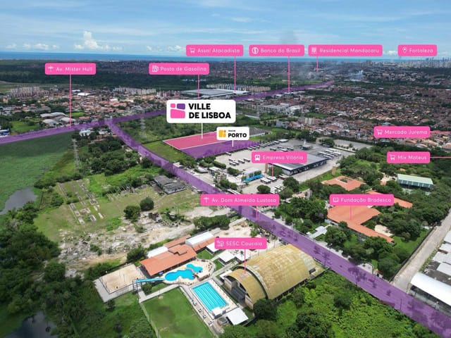 Apartamento 2 quartos e 1 banheiro, à venda, no bairro Parque Albano (Jurema) em Caucaia
