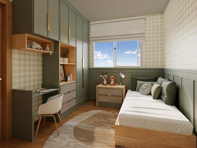 Apartamento 2 quartos e 1 banheiro, à venda, no bairro Parque Albano (Jurema) em Caucaia