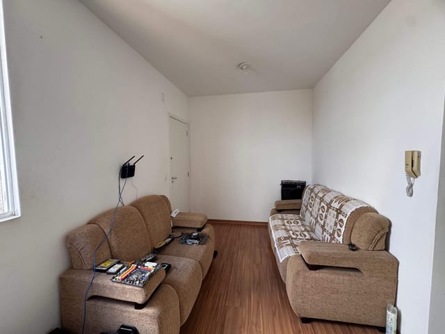 Apartamento 2 quartos e 1 banheiro, à venda, no bairro Rosimeire (Justinópolis) em Ribeirão das Neves