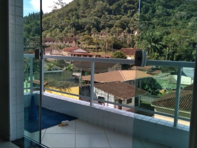 Foto do Apartamento - Apartamento à venda/troca, 96 m² à beira mar por R$ 480.000 - Jardim Casa Branca - Caraguatatuba/SP | RUSSI IMÓVEIS