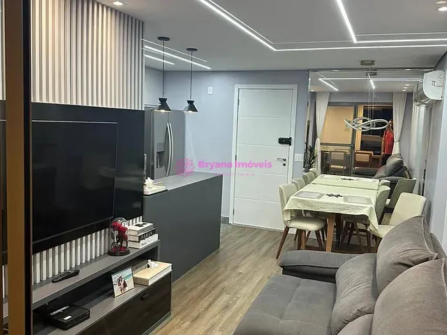 Apartamento com 68m² 2 quartos e 2 banheiros, à venda, no bairro Vila Gilda em Santo André