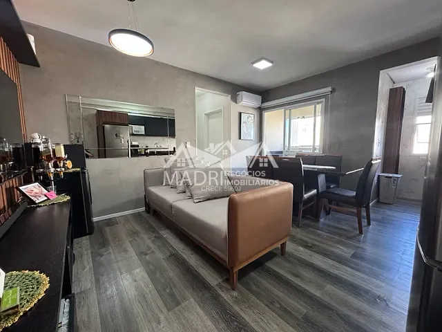 Apartamento com 55m² 2 quartos e 1 banheiro, à venda, no bairro São Sebastião em Palhoça