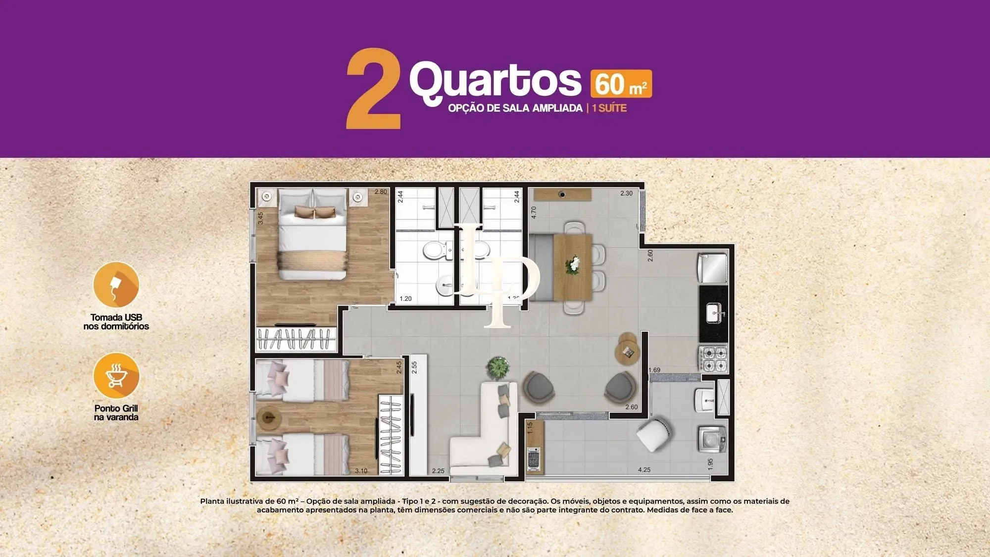 Apartamento, 2 quartos, 50 m² - Foto 13