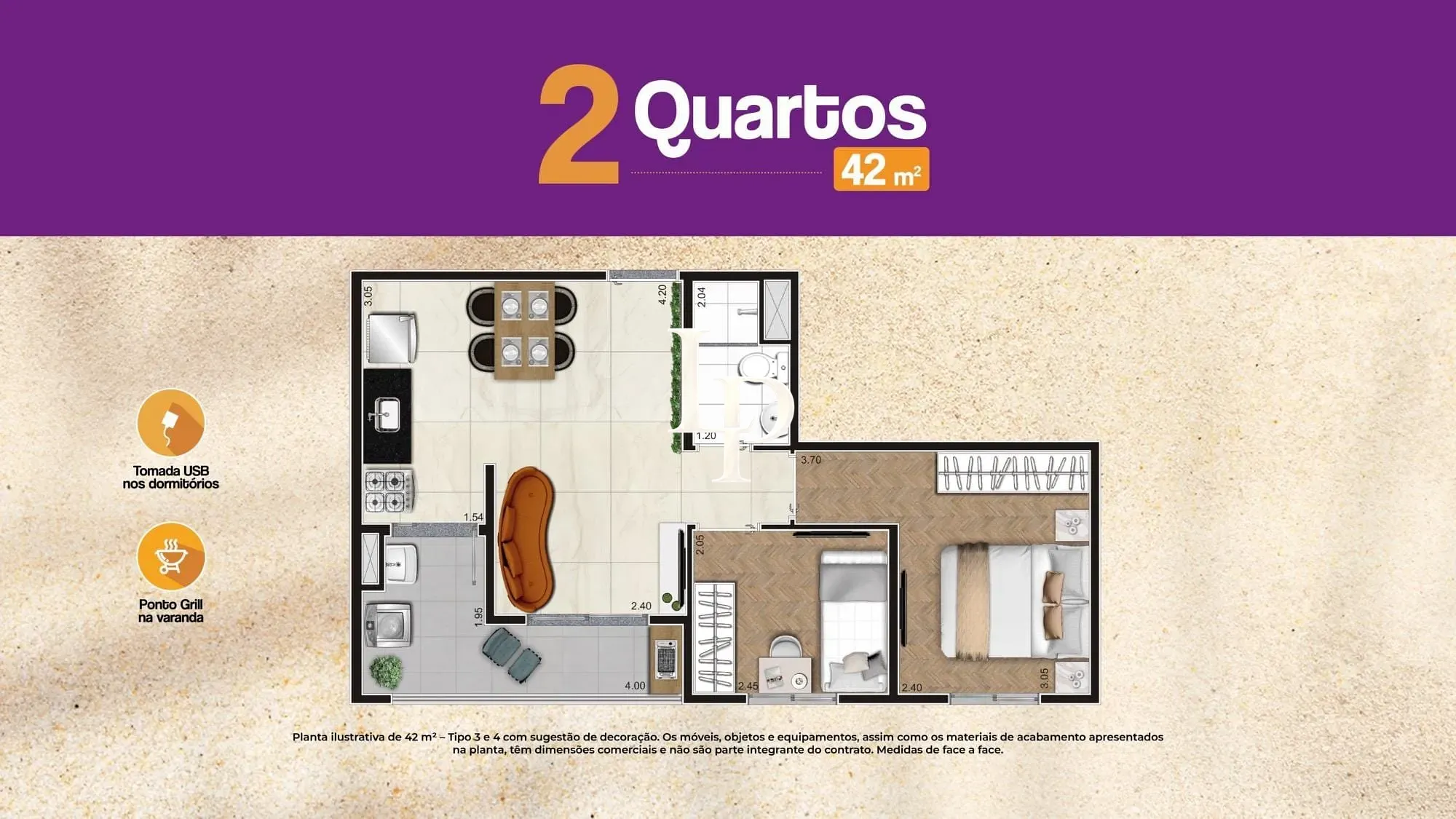 Apartamento, 2 quartos, 50 m² - Foto 12