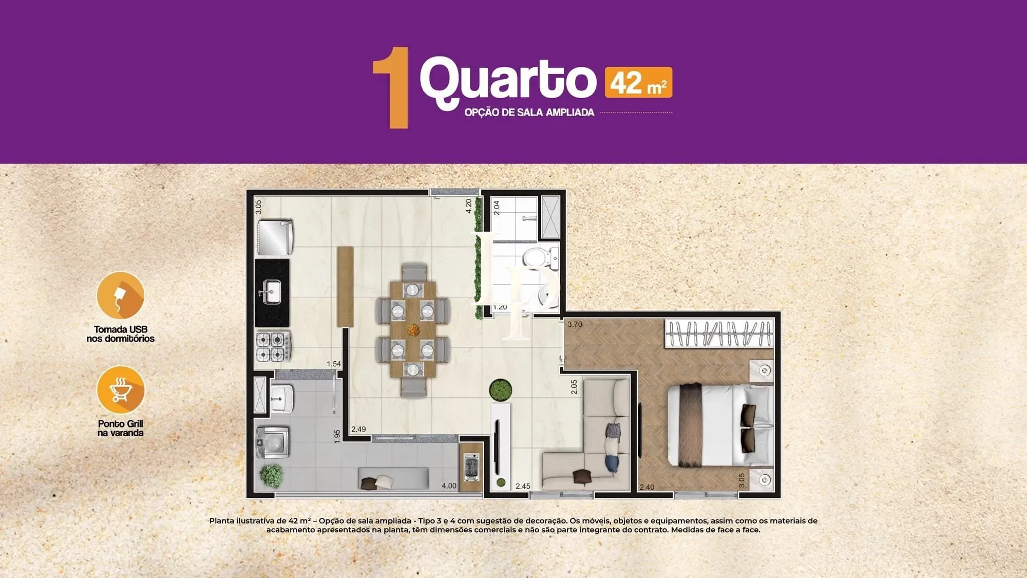 Apartamento, 2 quartos, 50 m² - Foto 39