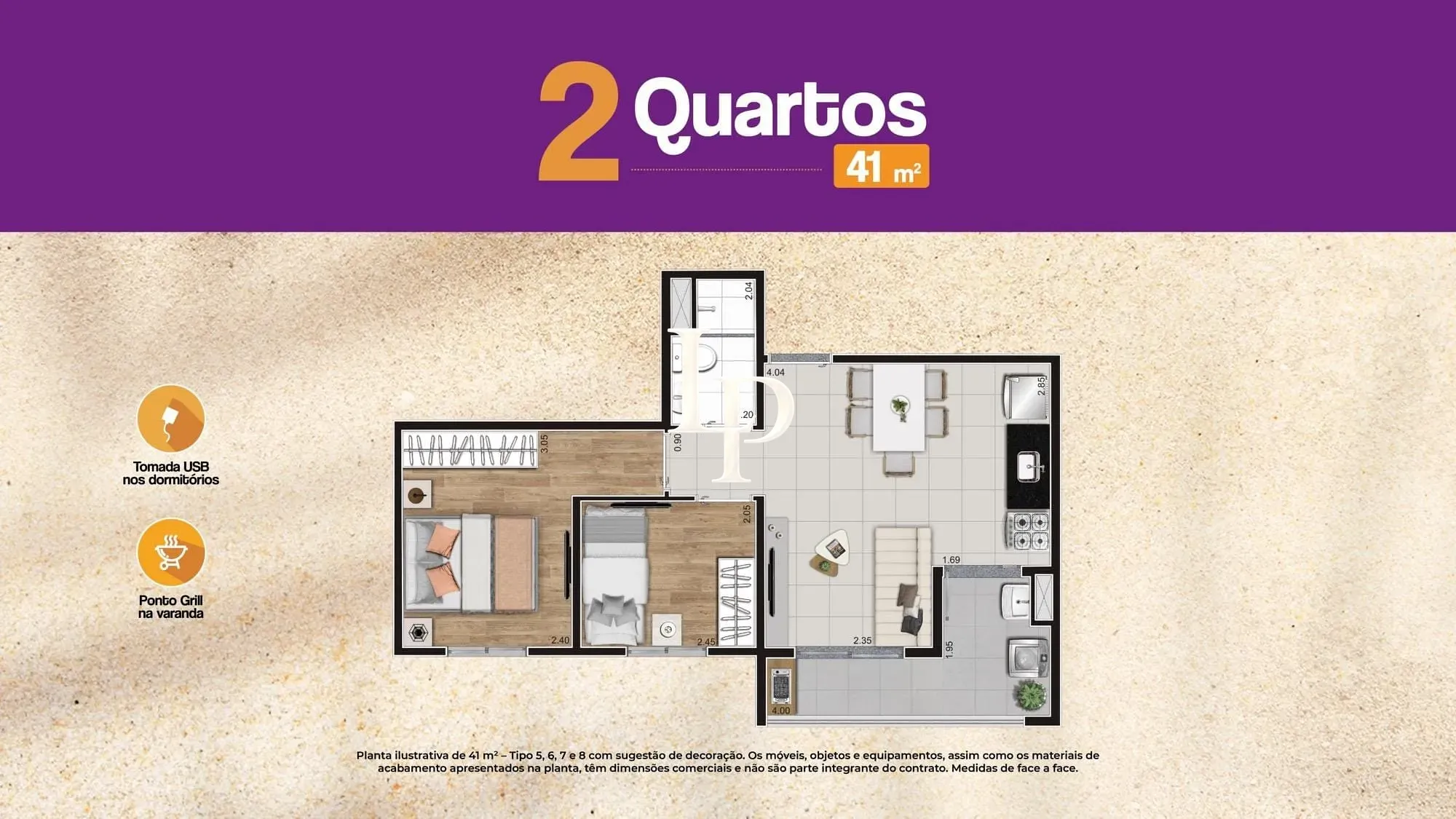 Apartamento, 2 quartos, 50 m² - Foto 40