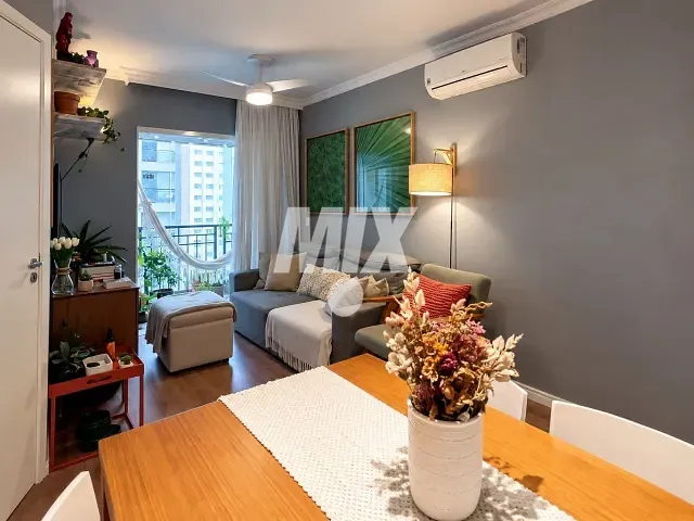 Apartamento 2 quartos e 2 banheiros, à venda, no bairro Moema em São Paulo