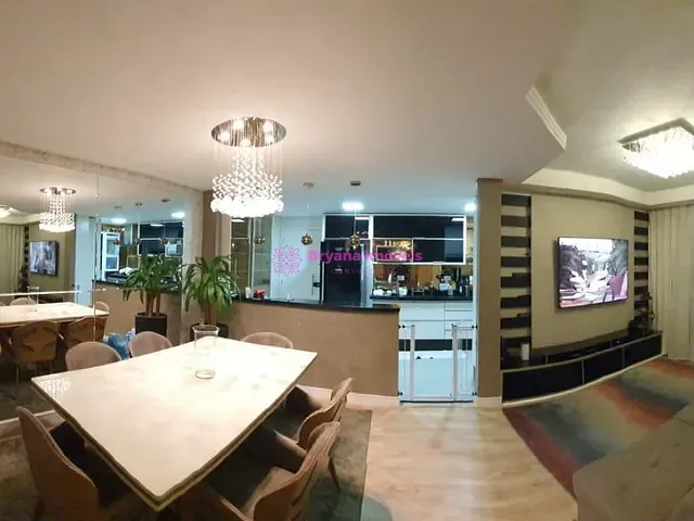 Apartamento com 120m² 3 quartos e 4 banheiros, à venda, no bairro Santo Antônio em São Caetano do Sul